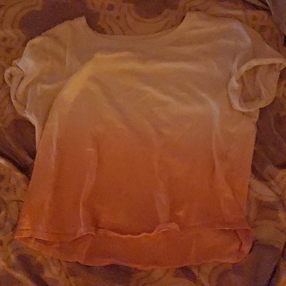 Pink and white shirt